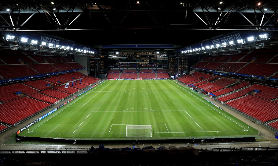 danmarks største stadion telia parken