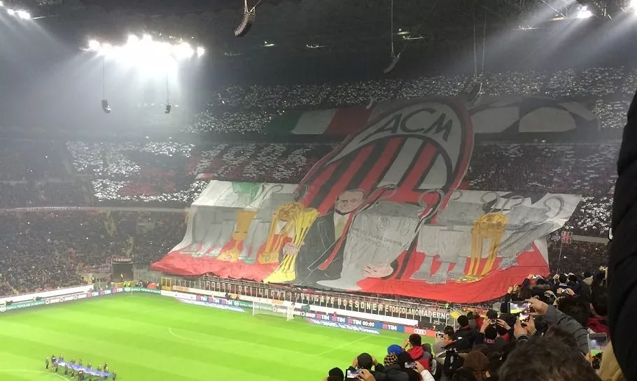 ac milan fans san siro