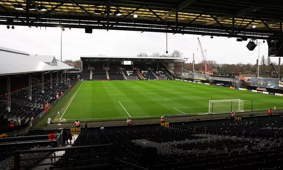 ombygning på craven cottage i london