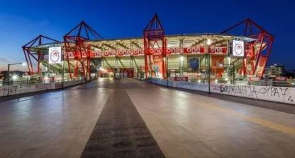 Olympiakos stadion Karaiskaki i piræus i athen