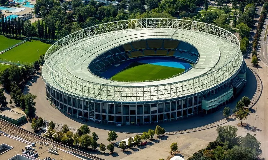 ernst happel stadion i wien, østrig