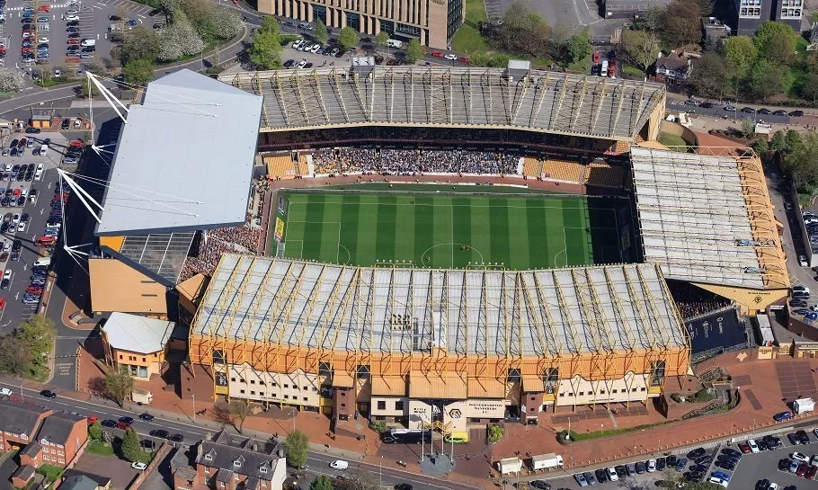 wolves hjemmebane molineux i wolverhampton