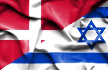 danmark israel flag