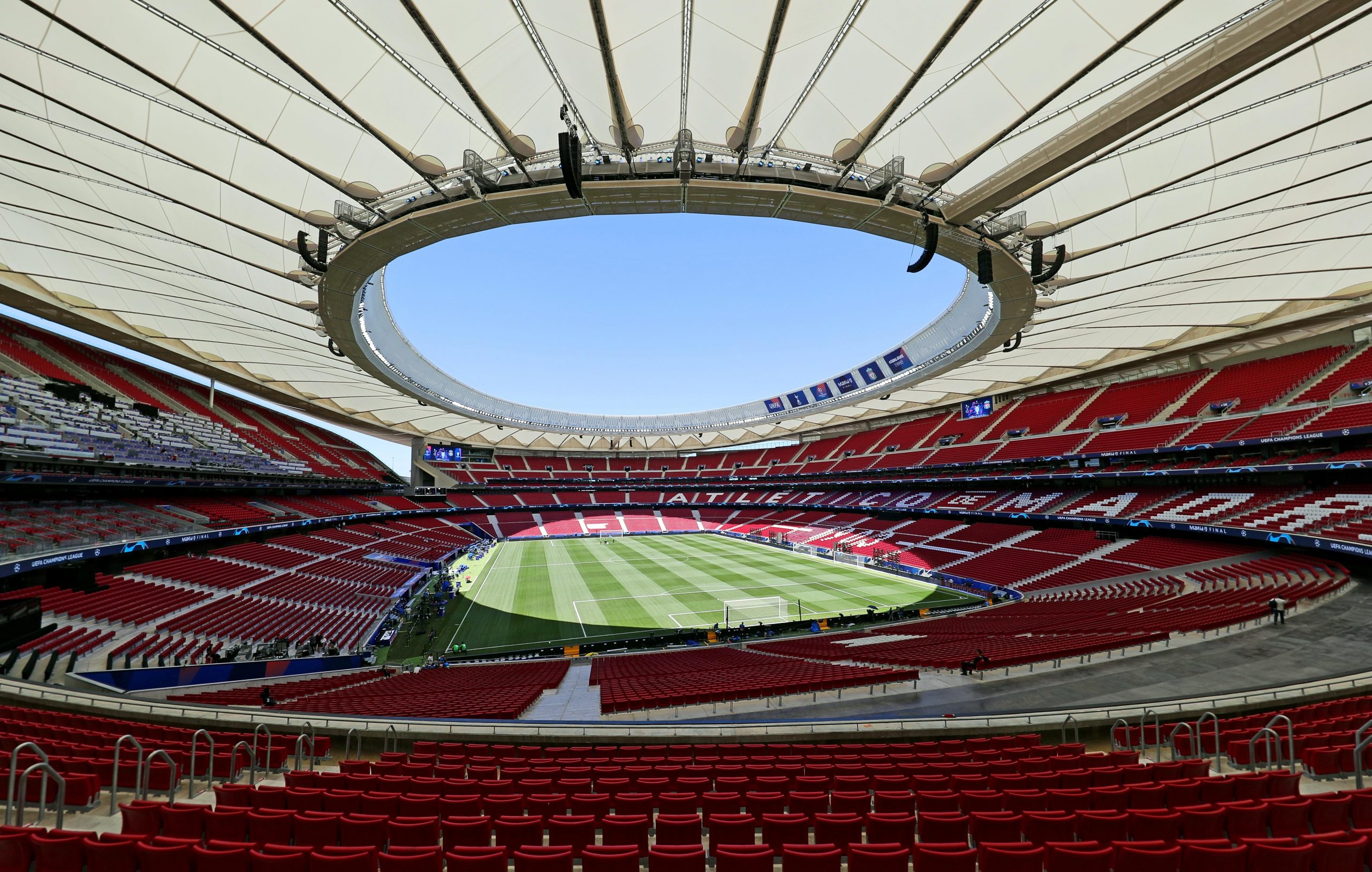 wanda metropolitano i madrid atletico madrids stadion, wanda metropolitano