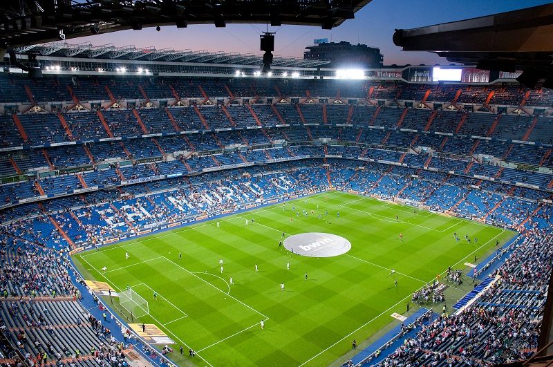 santiago bernabeu real madrid stadion