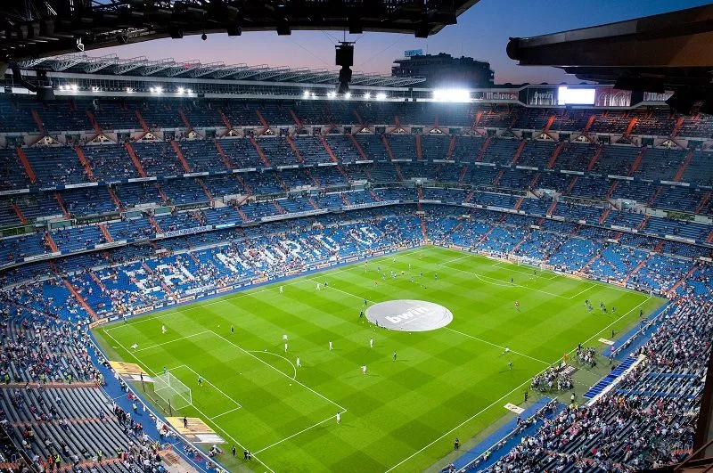 santiago bernabeu real madrid stadion