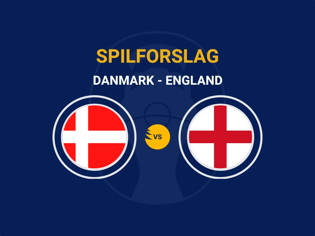 Danmark - England