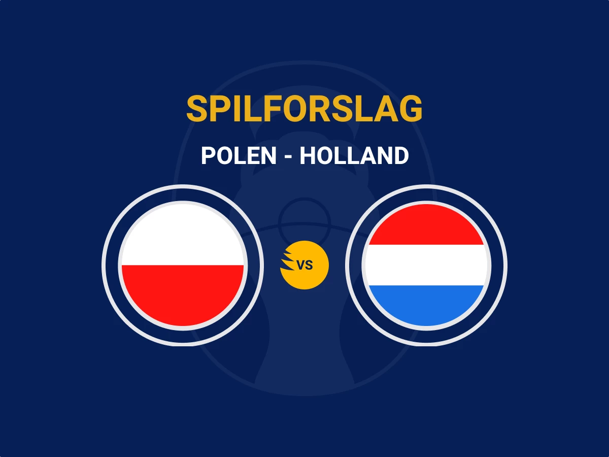 Polen - Holland ved EM 2024